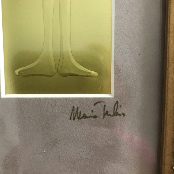 Ballet dancer- foil embossed, signed artwork - Picture 4 of 6